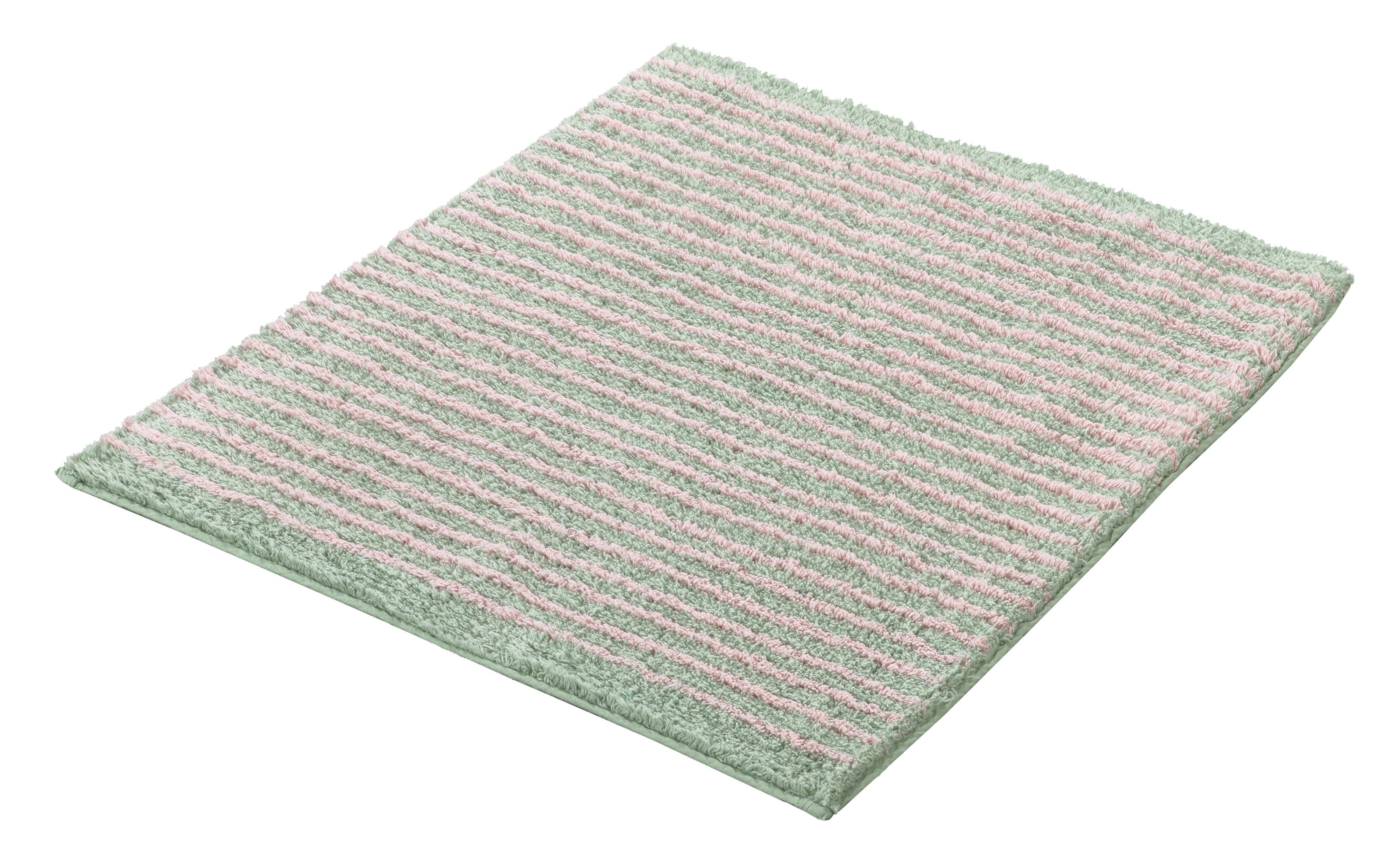 WV-Vorleger Amalia Grün 50x60 cm Waschbar - Grün, Basics, Textil (50/60cm) - Kleine Wolke