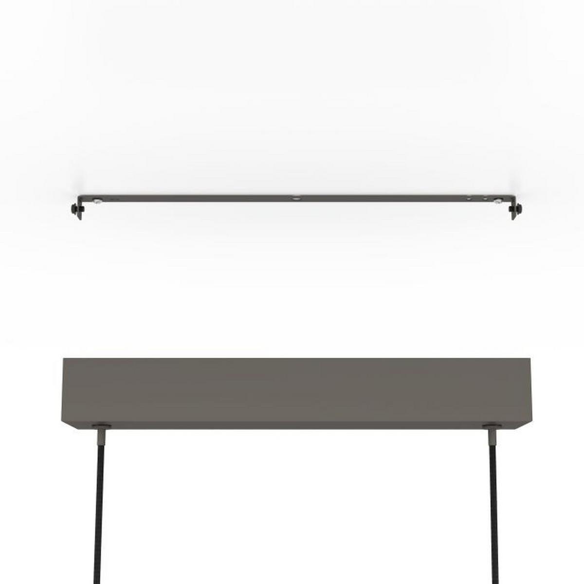 ZÁVESNÉ LED SVIETIDLO LISCIANA - sivá/biela, Trend, kov/drevo (87,5cm)