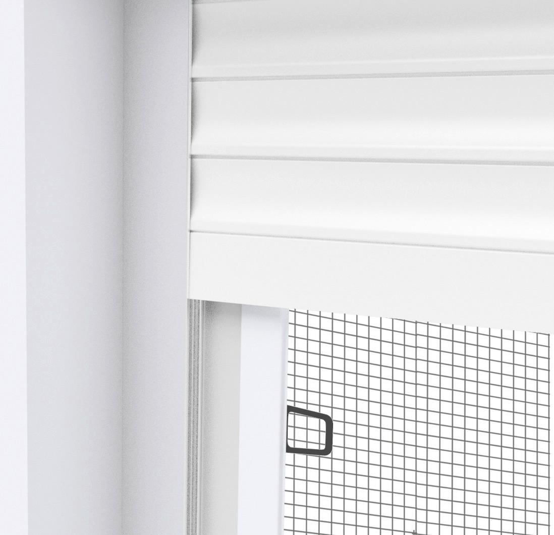 Fliegengitter Is-plus Fe Ultra Flat 100cm W - Weiß, Basics (100/120cm)