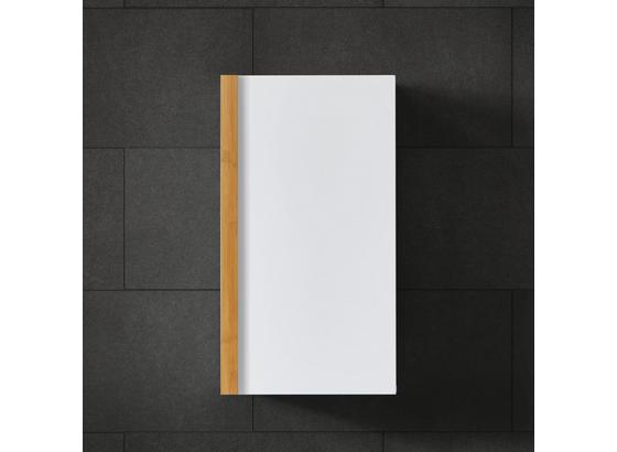 Závesná Skrinka Rico - prírodné farby/biela, Moderný, drevo (32/58/18,50cm) - Modern Living Závesná Skrinka Rico - prírodné farby/biela, Moderný, drevo (32/58/18,50cm) - Modern Living