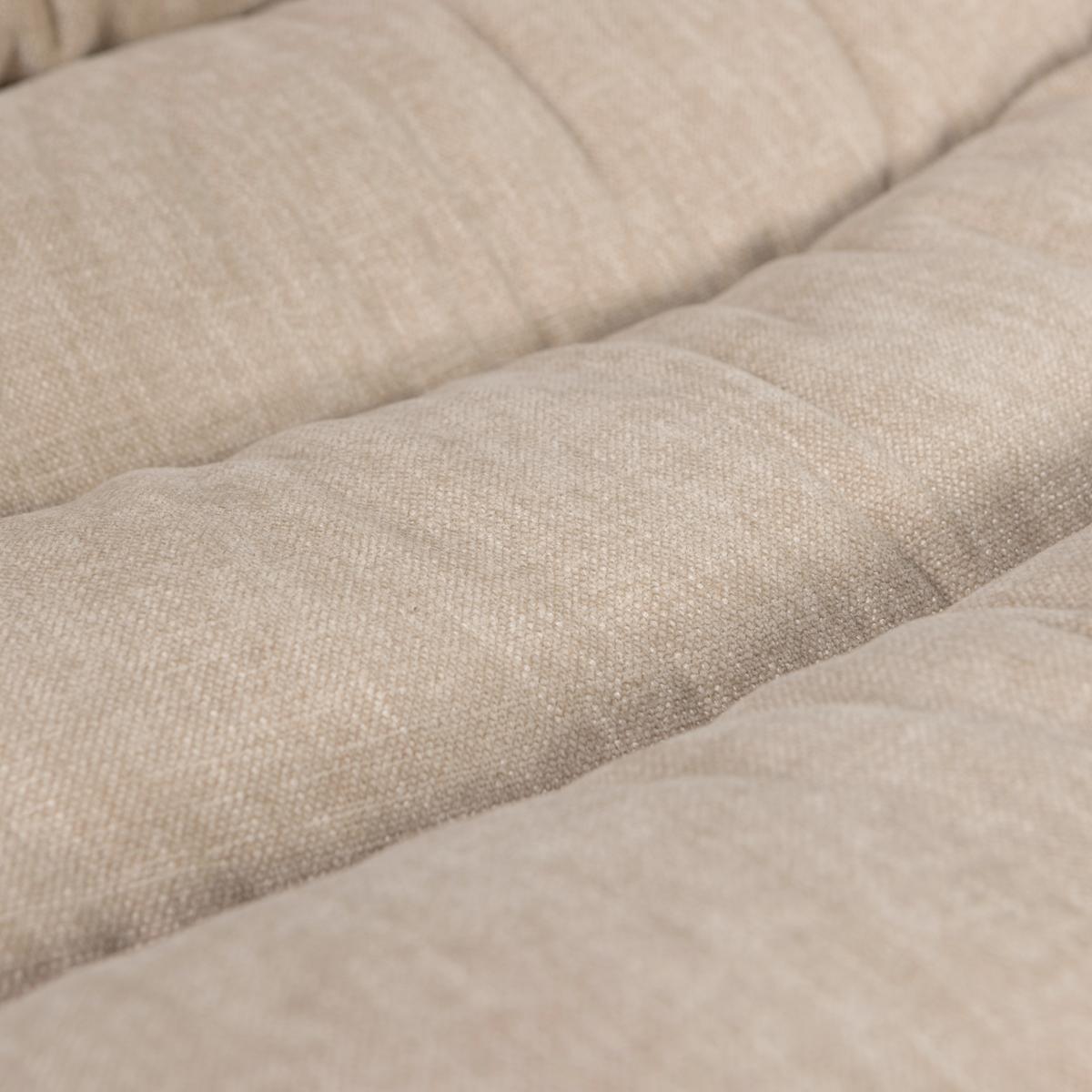 Sesselset Kube Naturfarben B: 77cm - Schwarz/Naturfarben, Design, Textil (77/97/69cm) - Livetastic