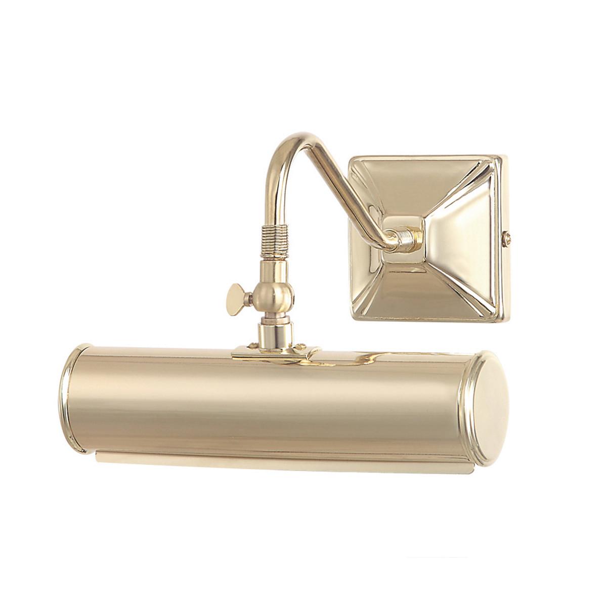 Bilderleuchte PL1-10-PB Messingfarben, 1-Flammig - Messingfarben, Basics, Metall (19/13.5/20cm) - Elstead Lighting