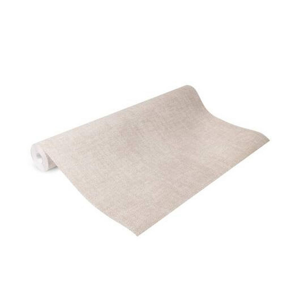 Vliestapete Zara Beige, 53x1005 cm - Beige, Basics, Papier/Kunststoff (53/1005cm)