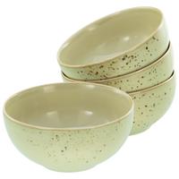 Schüsselset Nature Collection Earth, 4--Teilig., Salbeigrün - Salbeigrün, Design, Keramik - Creatable