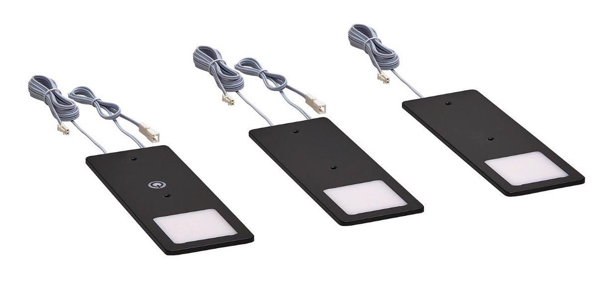 SADA PODVESNÝCH SVIETIDIEL MONA - čierna, Modern, plast (19/0,4/7cm) - Sistant