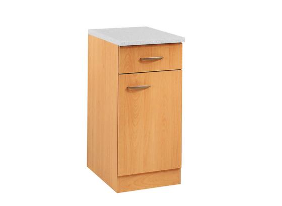 Küchenunterschrank Nano B. 40 cm Buche Dekor - Buchefarben, MODERN, Holzwerkstoff (40/85/60cm) Küchenunterschrank Nano B. 40 cm Buche Dekor - Buchefarben, MODERN, Holzwerkstoff (40/85/60cm)