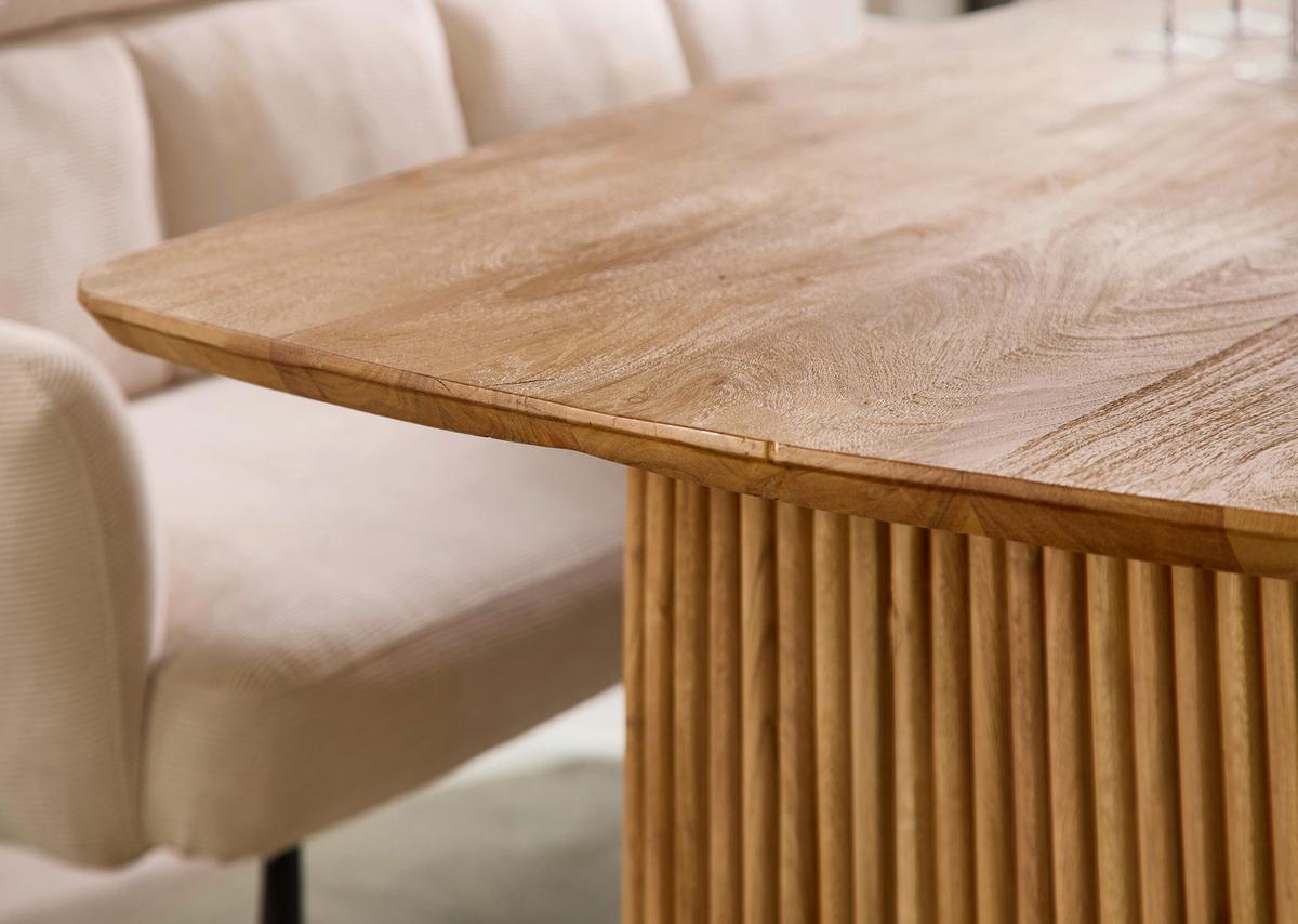 Esstisch Barney Akaziefarben, L: 220 cm - Akaziefarben, MODERN, Holz (220/110/77cm) - Livetastic