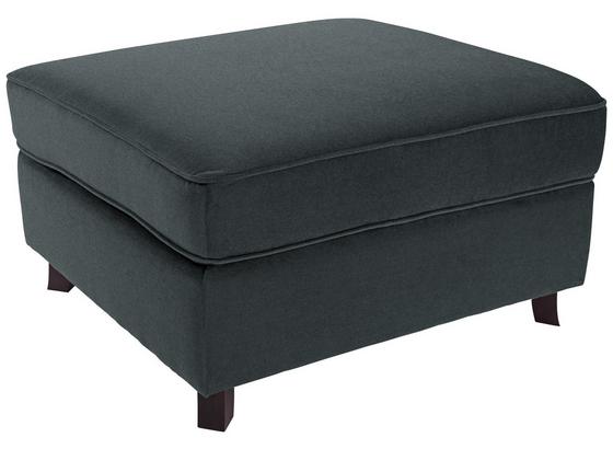 Taburet Living - šedá, Romantický / Rustikální, dřevo/textil (100/48/80cm) - James Wood Taburet Living - šedá, Romantický / Rustikální, dřevo/textil (100/48/80cm) - James Wood