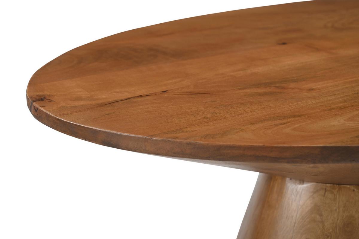 Couchtisch Naturfarben B: 130 cm - Naturfarben, Design, Holz (130/68/41cm) - MID.YOU