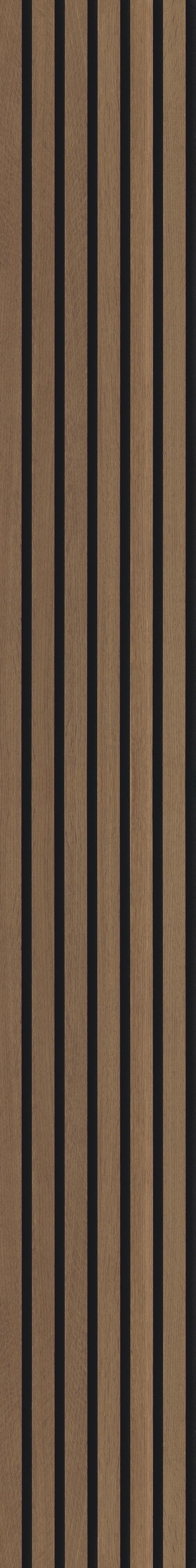 Akustikpaneel Eiche Rustikal - Eichefarben, KONVENTIONELL, Holzwerkstoff/Kunststoff (250/30/1.1cm) - Novel