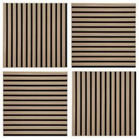 Akustikpaneel Aktion B: 52 cm Artisan Eiche Dekor, 4er Set - Eiche Artisan, MODERN, Holzwerkstoff/Kunststoff (52/52/2cm)