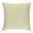 Zierkissen Lianna - Hellgrün, MODERN, Textil (40/40cm) - Luca Bessoni