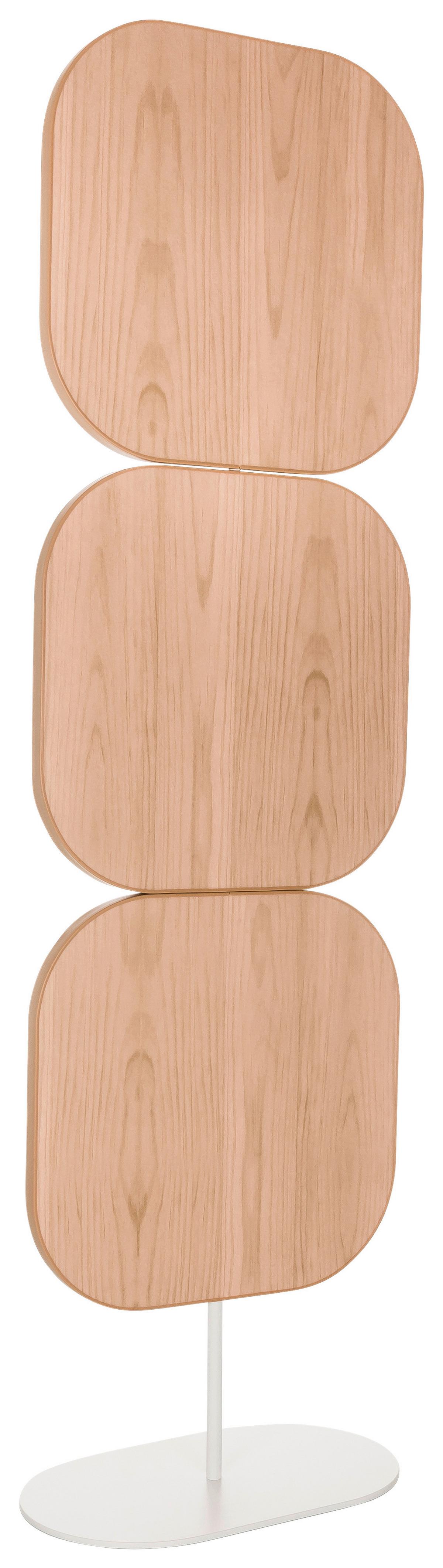 Trennwand Flexmiut W - Beige, Basics, Kunststoff/Metall (50/175/30cm) - MID.YOU