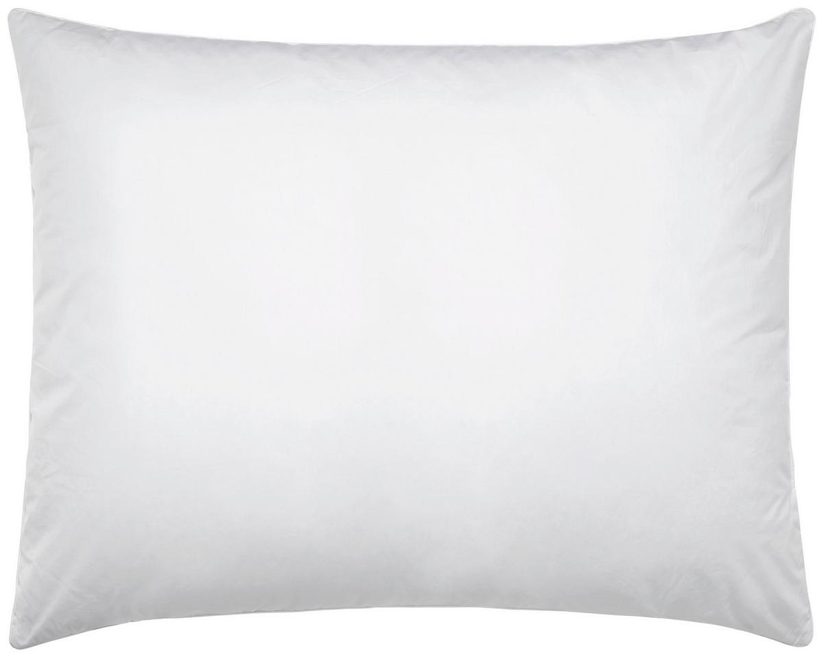 3-Kammer-Polster Stella 70x90 cm Füllung: Federn/Daunen - Weiß, KONVENTIONELL, Naturmaterialien/Textil (70/90cm) - Ele