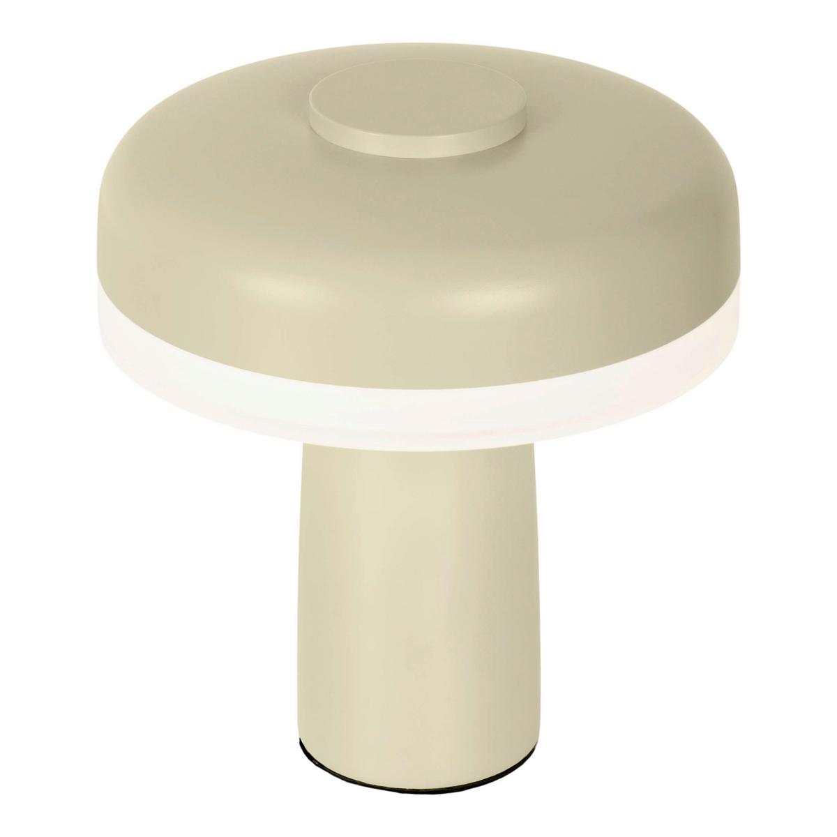 LED-Tischleuchte 3196411 Pilu - Beige, KONVENTIONELL, Kunststoff/Metall (16,5/15cm) - Näve