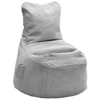 Sedací vak CORTONA CORD, sivý menčester - sivá, Modern, textil (85/100/85cm) - Mömax