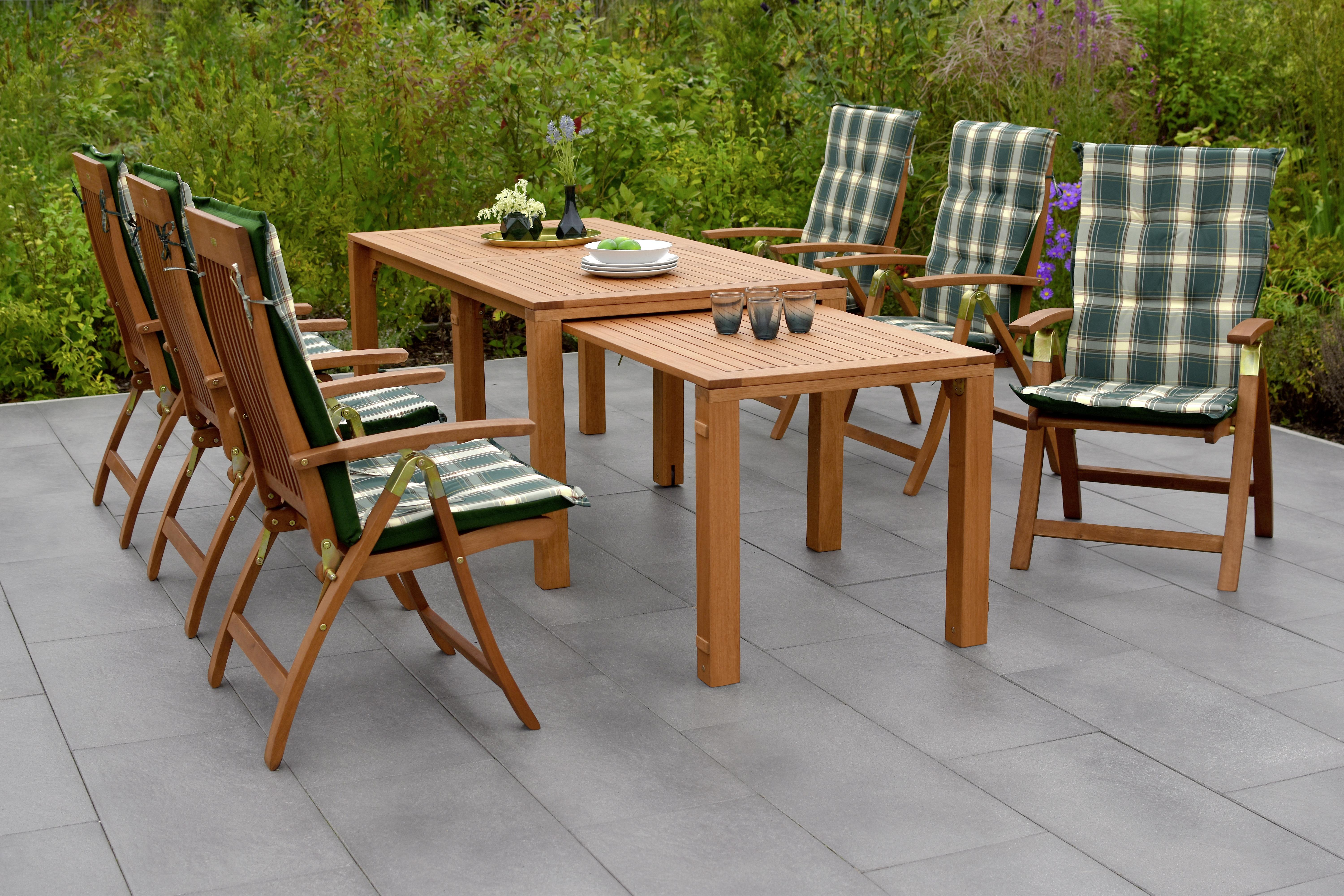 Gartenmöbel Set 14-Teilig Comodoro Holz