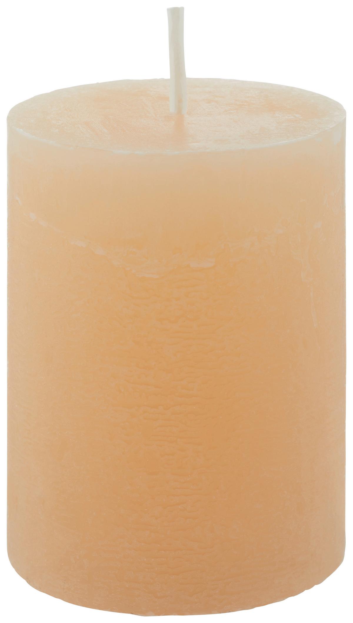 VÁLCOVÁ SVÍČKA LIA - pískové barvy, Moderní (6,8/9cm) - Premium Living