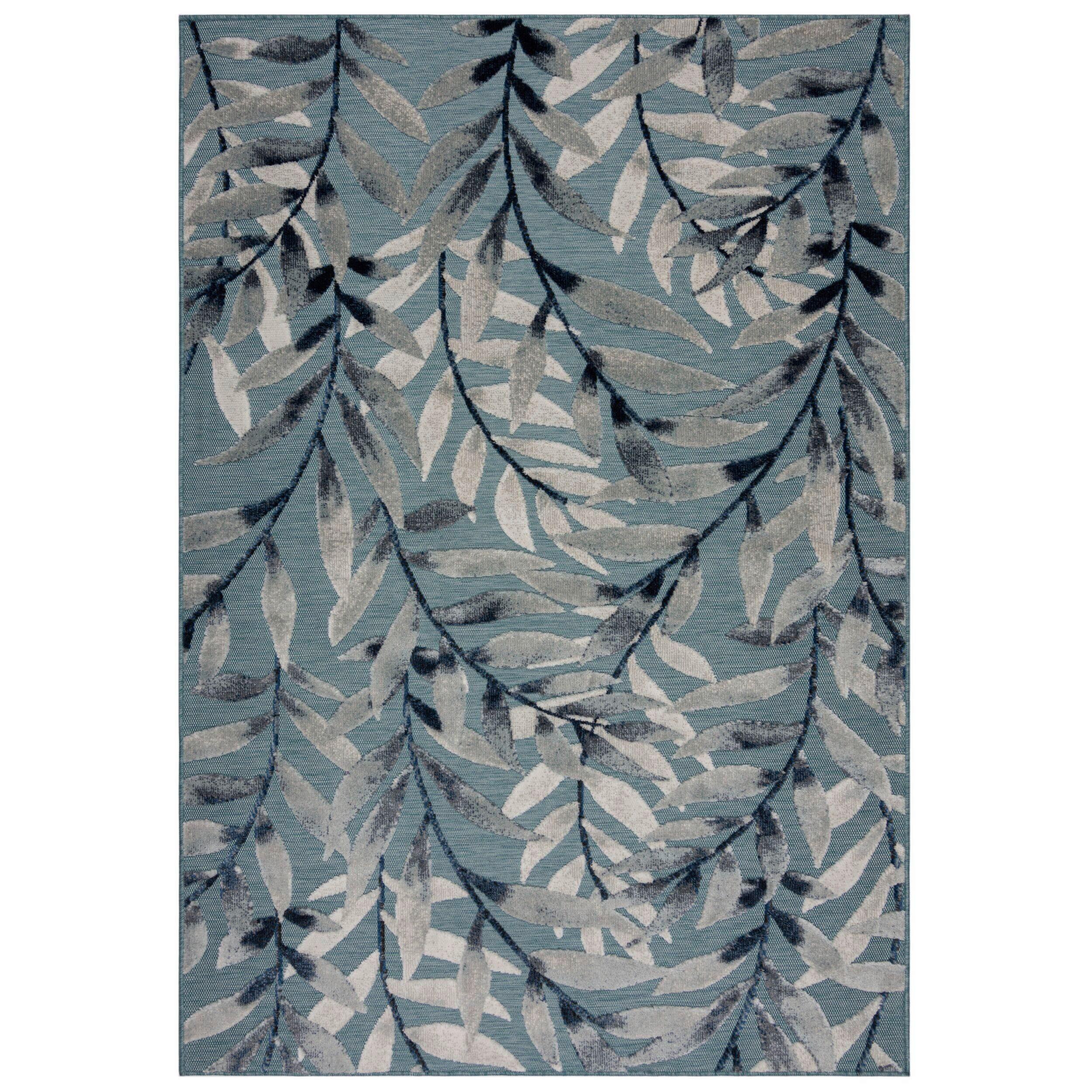 Webteppich 503119374026 - Blau, Basics, Textil (200/290cm)
