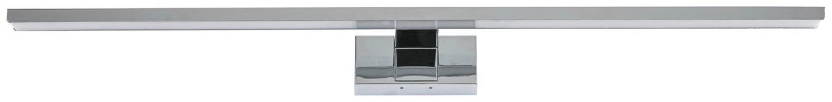 NÁSTENNÉ SVIETIDLO DO KÚPEĽNE MOMU - chrómová/hliníková, Modern, kov/plast (75/12,8/5,1cm) - Mömax