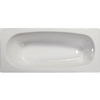Badewanne Linea LxBxH: 170x75x41 cm Acryl, Made In Eu - Weiß, KONVENTIONELL, Kunststoff (170/75/41cm)