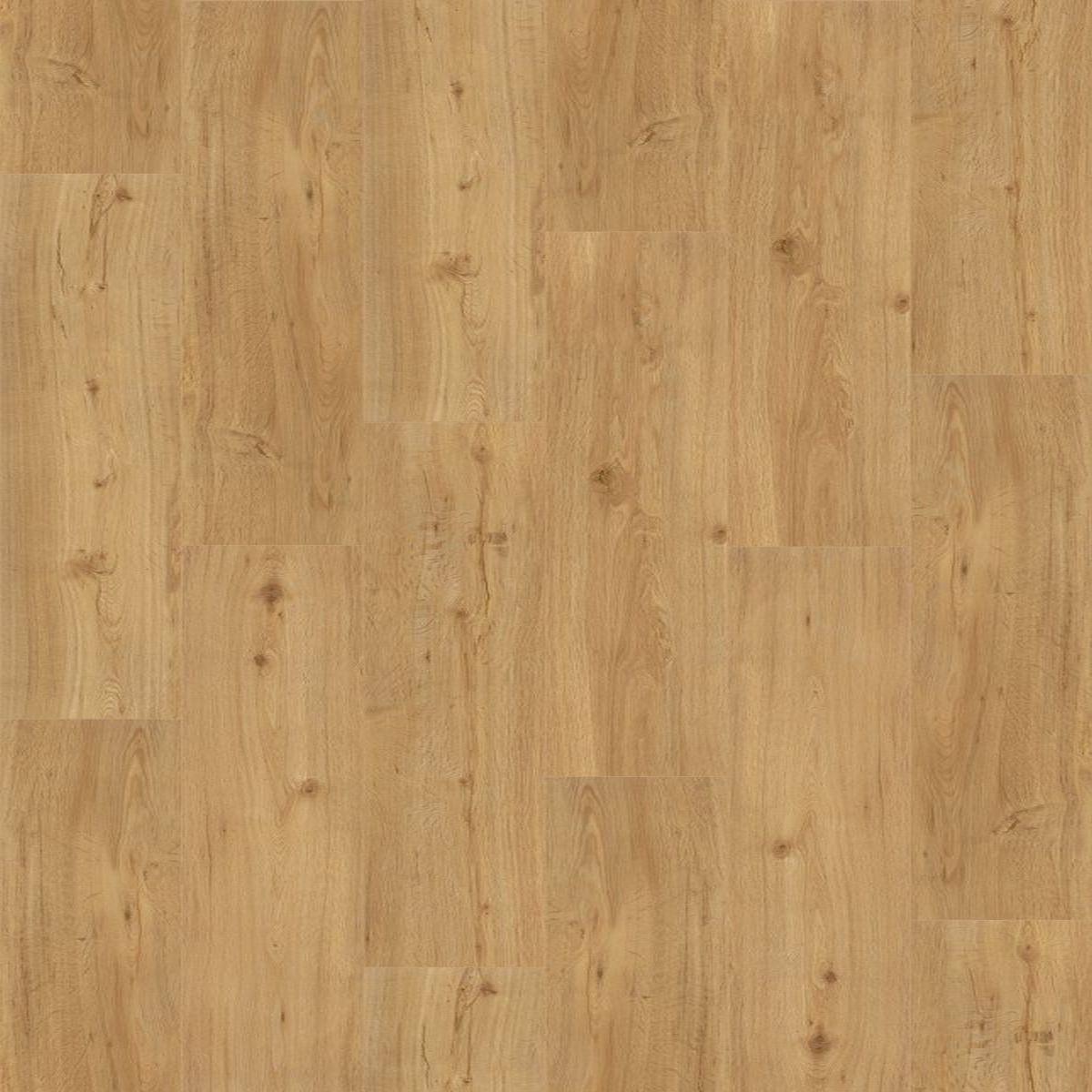 Designboden Eiche Natur Gebürstet - Hellbraun/Eichefarben, Basics, Kunststoff (120,9/22,5/0,53cm) - Parador