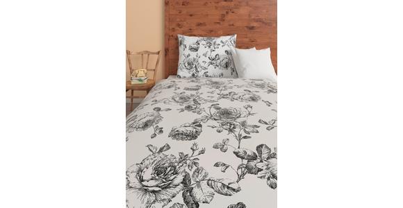 Bettwäsche Rose - Schwarz, ROMANTIK / LANDHAUS, Textil - James Wood