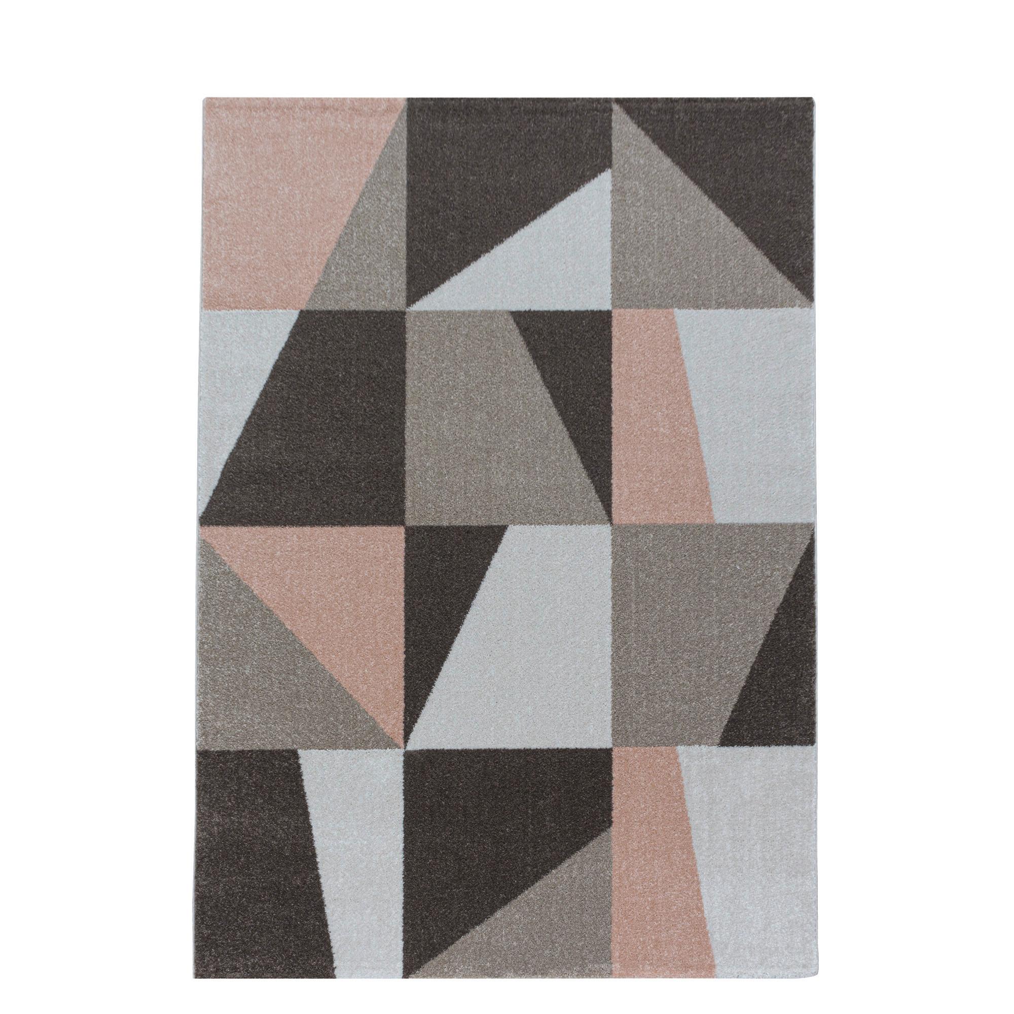 Webteppich Blau Naturfaser Efor 140x200 cm - Blau, Design, Textil (140/200cm)