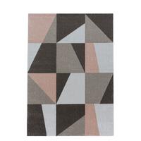 Webteppich Blau Naturfaser Efor 140x200 cm - Blau, Design, Textil (140/200cm)
