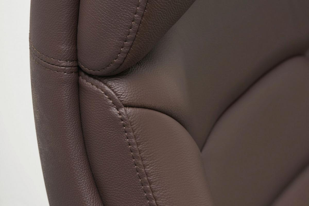 Chefsessel Mit Armstützen Dunkelbraun Leder Bis 120 Kg - Dunkelbraun/Alufarben, MODERN, Leder/Kunststoff (67/140/67cm) - MID.YOU