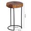 Beistelltisch Akola D: Ca 28 cm - Schwarz/Akaziefarben, Design, Holz/Metall (28/28/45cm) - Carryhome Beistelltisch Akola D: Ca 28 cm - Schwarz/Akaziefarben, Design, Holz/Metall (28/28/45cm) - Carryhome