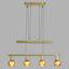 Hängeleuchte Tigre - Goldfarben, MODERN, Glas/Metall (61/8/160cm) Hängeleuchte Tigre - Goldfarben, MODERN, Glas/Metall (61/8/160cm)