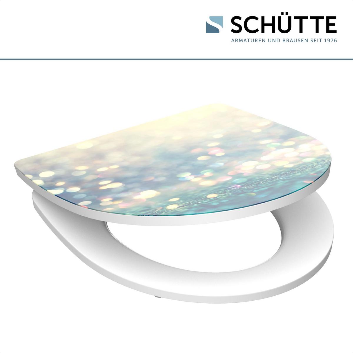 Wc-sitz Multicolor Mit Absenkautomatik B: 45 Cm - Multicolor, Design, Kunststoff (45/6/37,4cm) - Schütte