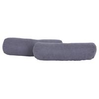 Párnacsomag Adria 2db - grafitszürke, Konventionell, textil (22/70cm)