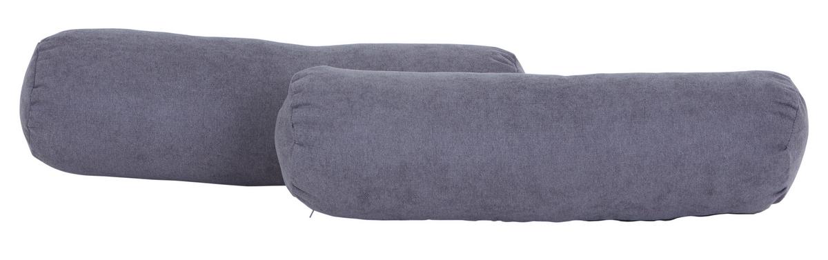 Párnacsomag Adria 2db - grafitszürke, Konventionell, textil (22/70cm)
