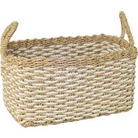 KORB Mario - Naturfarben, ROMANTIK / LANDHAUS, Naturmaterialien/Papier (32/23/17-24cm) - Luca Bessoni