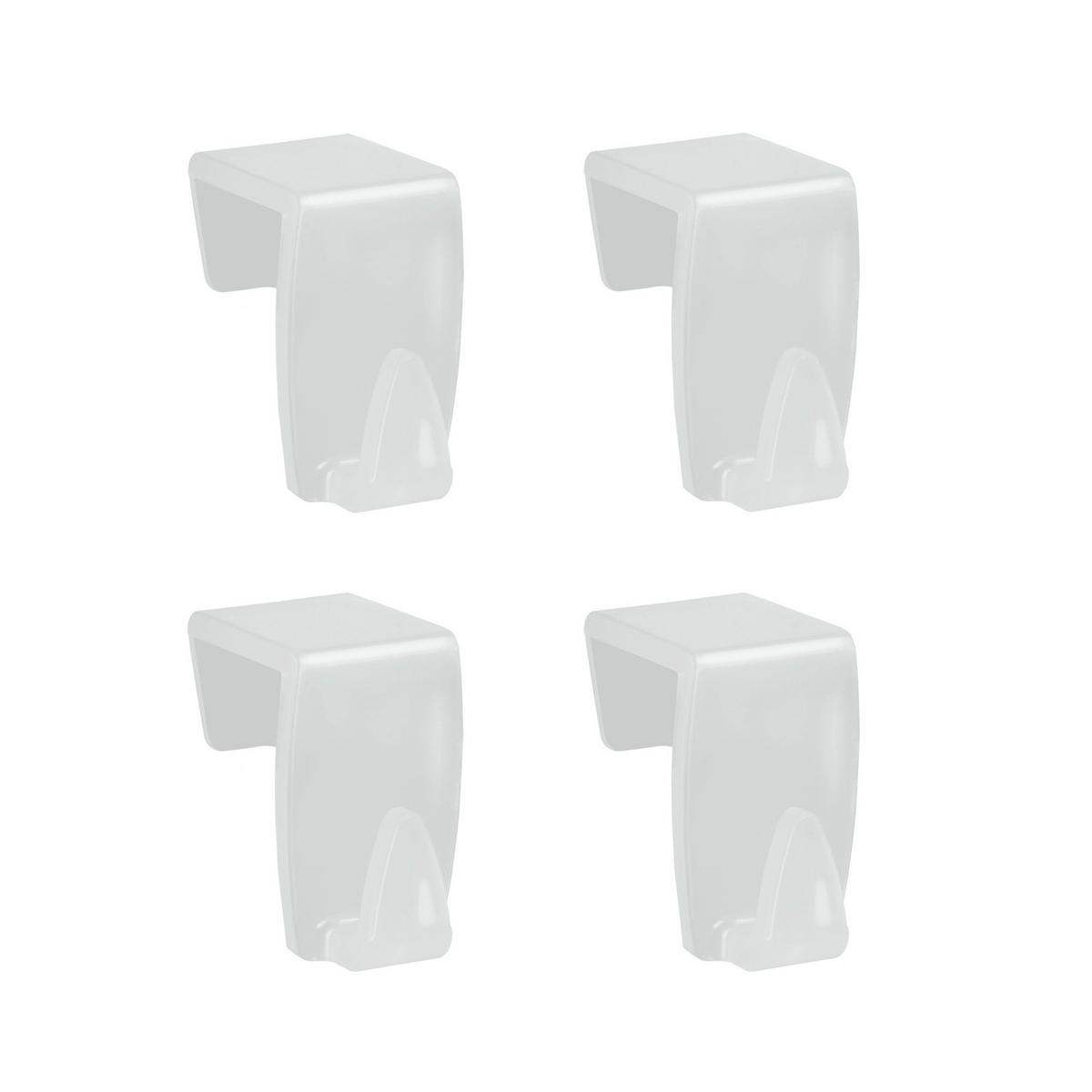 Tür- Und Fensterhakenset Mali Bxhxt:  9,5x16x2,8 Cm - Transparent, Basics, Kunststoff (9,50cm) - Metaltex