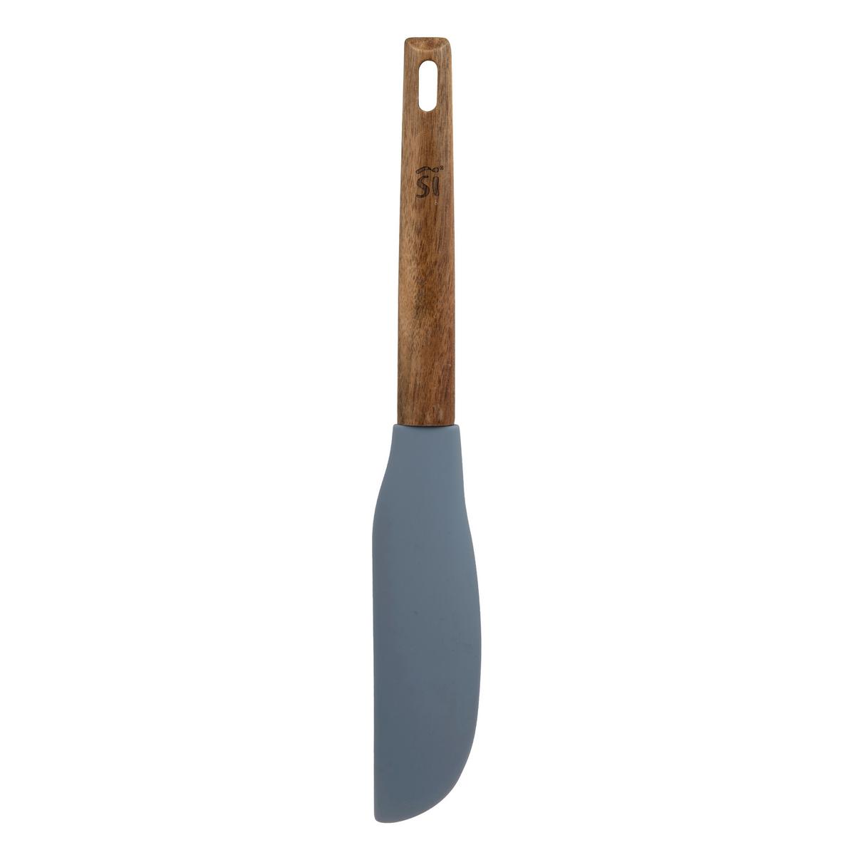 Küchenhelferset 5-Teilig Tools Set Hellblau/Akazie - Hellblau, Basics, Kunststoff (7.8/29,7/39.8cm)