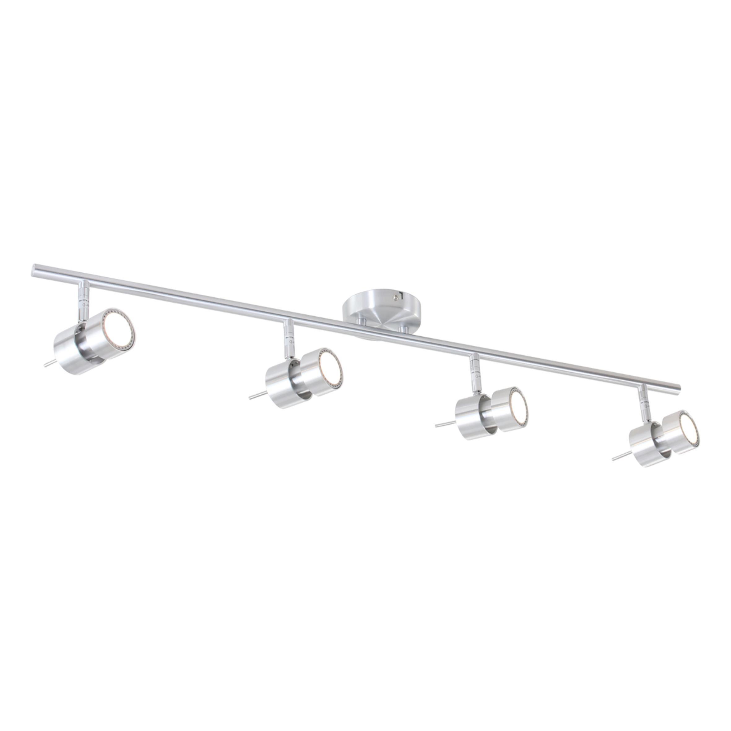 Deckenleuchte Natasja Led - Silberfarben, Trend, Metall (12/12/12cm)