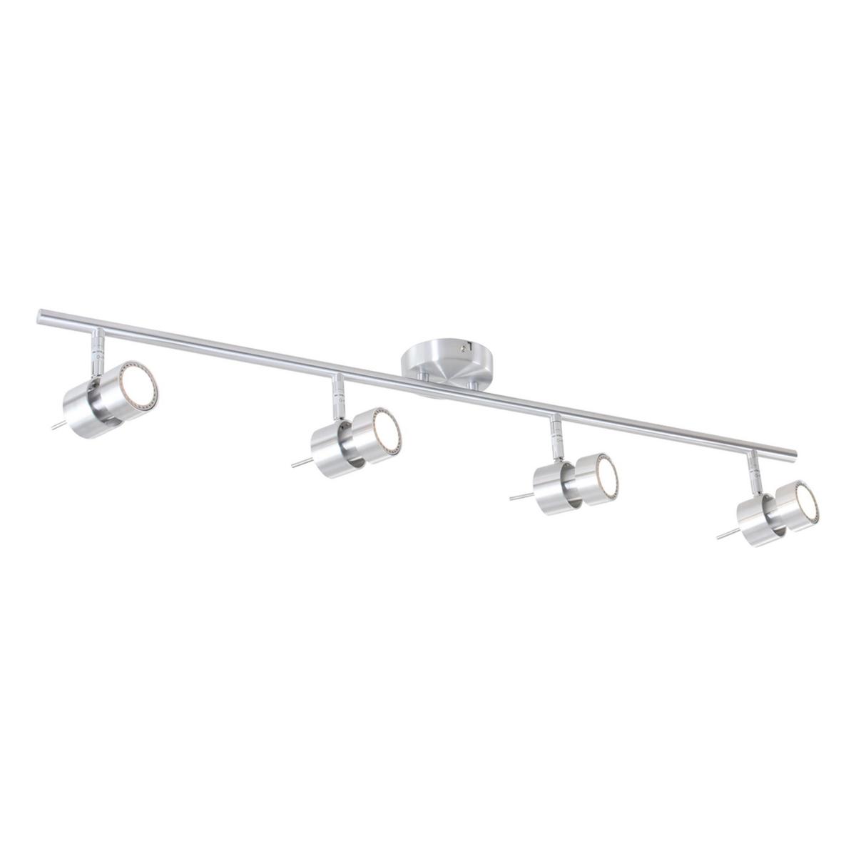 Deckenleuchte Natasja Led - Silberfarben, Trend, Metall (12/12/12cm)