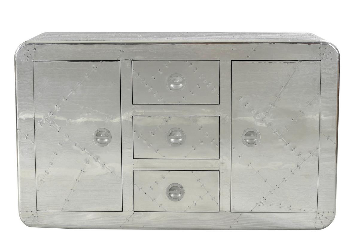 SIDEBOARD Silberfarben B: 150cm - Silberfarben, Design, Holz/Holzwerkstoff (150/90/45cm) - MID.YOU