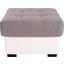 Hocker Burner - Hellgrau/Weiß, MODERN, Textil (65/46/65cm) Hocker Burner - Hellgrau/Weiß, MODERN, Textil (65/46/65cm)