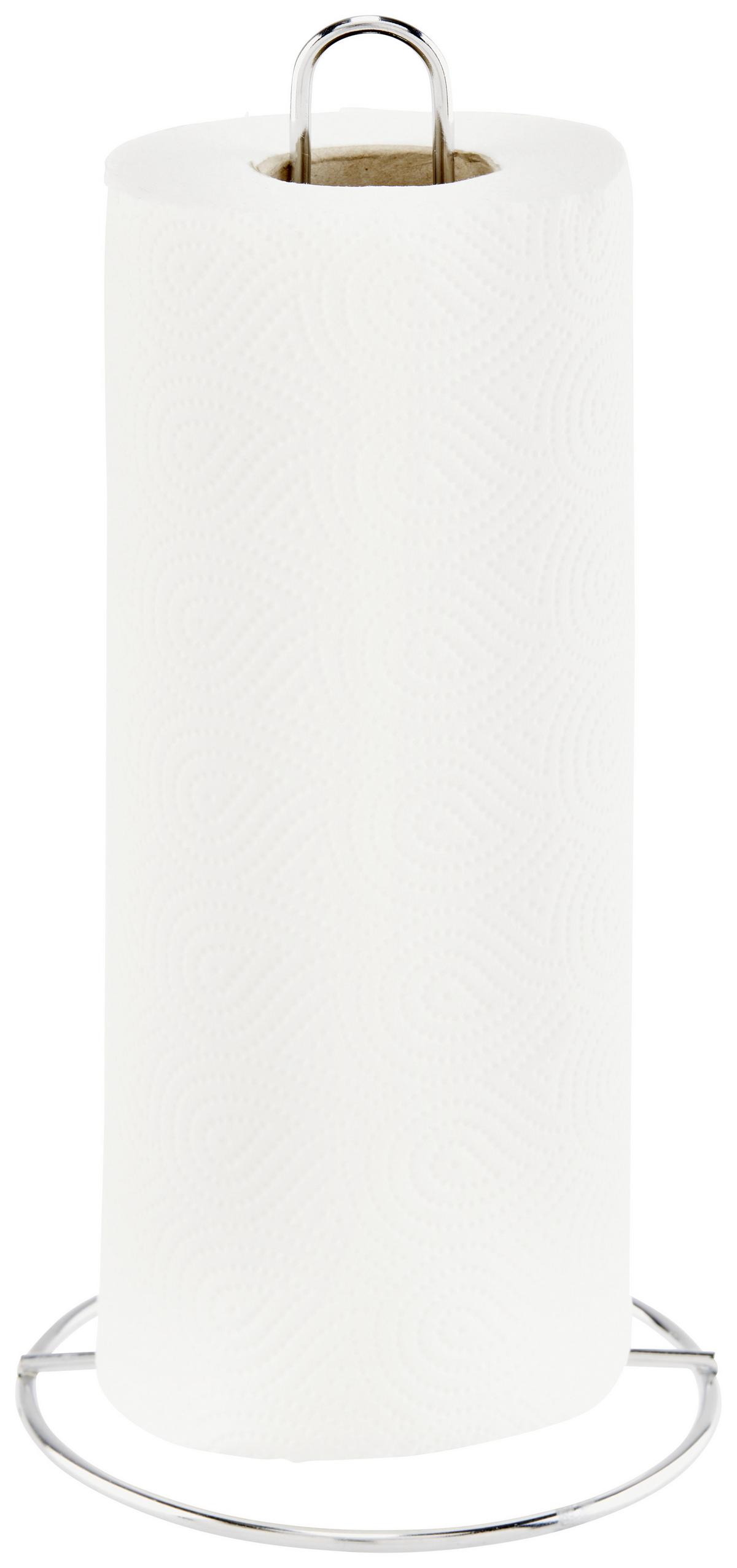 Konyhai Papírtörlő Tartó Angelika - nemesacél, Konventionell, fém (14/29cm) - Luca Bessoni