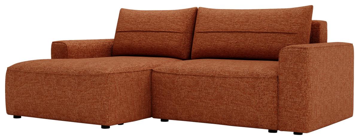 Lullo Rostfarben S: 144x233 Cm - Rostfarben/Schwarz, Design, Textil (144/233cm) - Livetastic