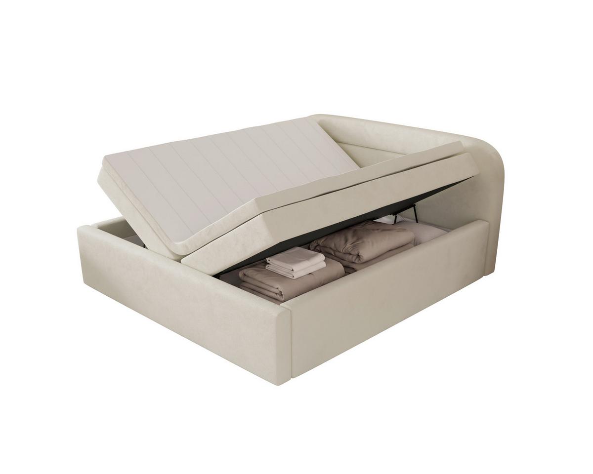 Boxbett Zako 3 Beige LF: 180x200cm - Beige, MODERN, Textil (180/200cm) - MID.YOU