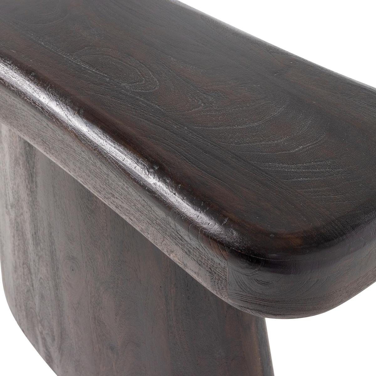 Beistelltisch Amco Schwarz B: 120 cm - Schwarz, Design, Holz (120/40/76cm) - Livetastic