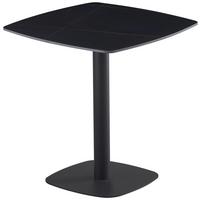 BISTRO STÔL SAM - čierna, Design, kov/keramika (70/70/75cm) - Mömax
