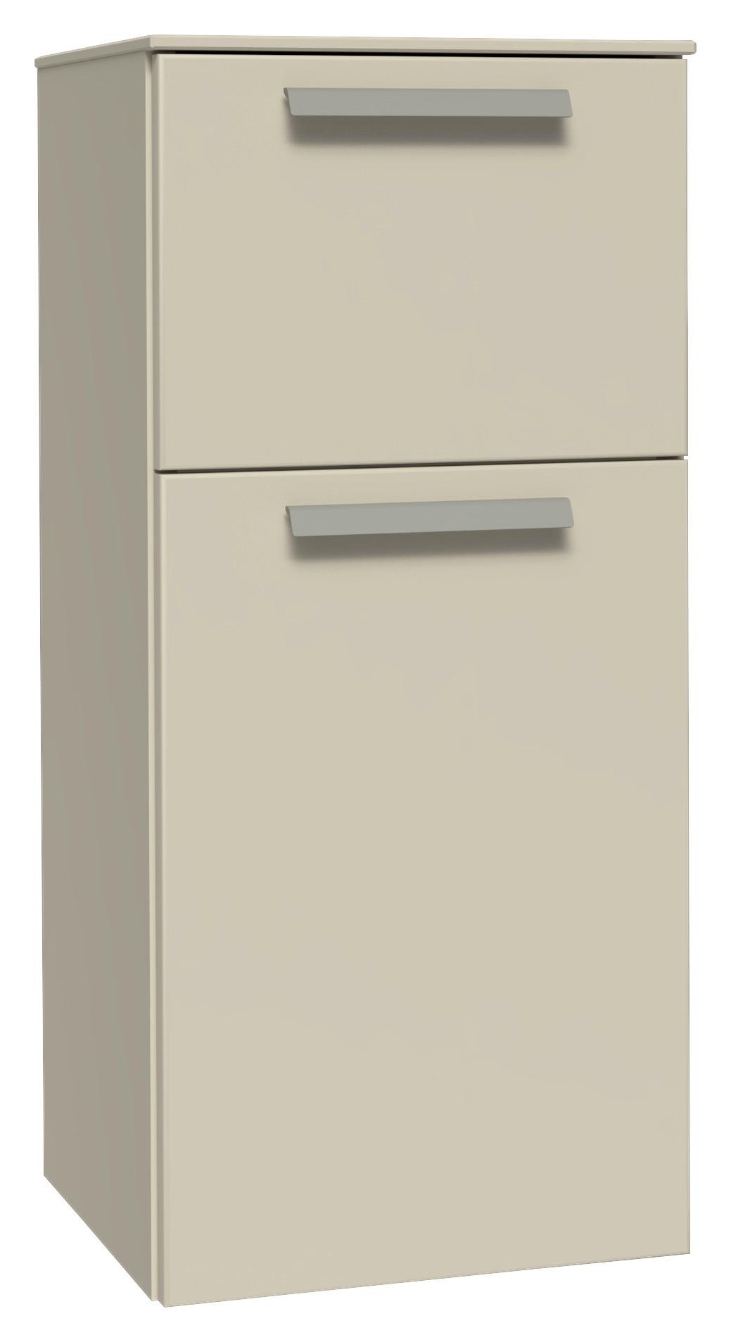 Midischrank Sandfarben, B: 40 cm - Sandfarben, MODERN, Holzwerkstoff (40/86,4/37cm) - Vertico