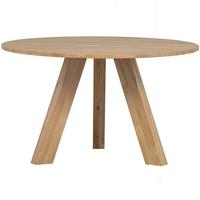 ESSTISCH Rhonda Naturfarben L: 129cm - Naturfarben, MODERN, Holz (129/129/77cm) - Livetastic