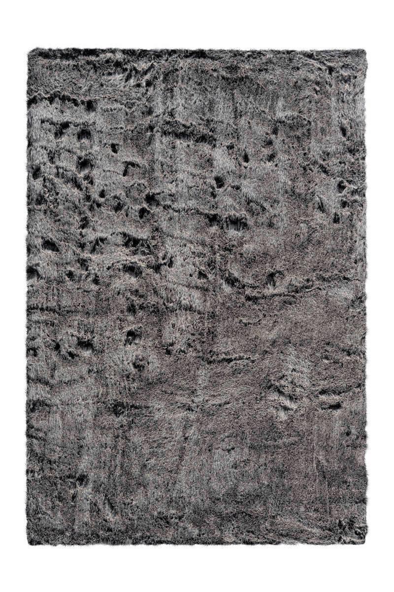 Hosszú Szálú Szőnyeg Tender - antracit, Design, textil (80/150cm) - Kayoom